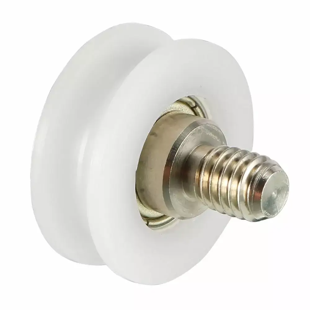 1.5mm Deep Metal V Groove Threaded Rod Monitor Guide Bearing Pulley Wheel 6x22x8mm