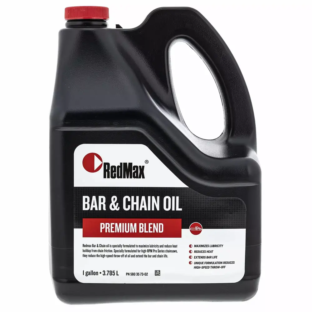 1 Gallon Luxury Blend Chainsaw Bar & Chain Oil RedMax 580357302 OEM