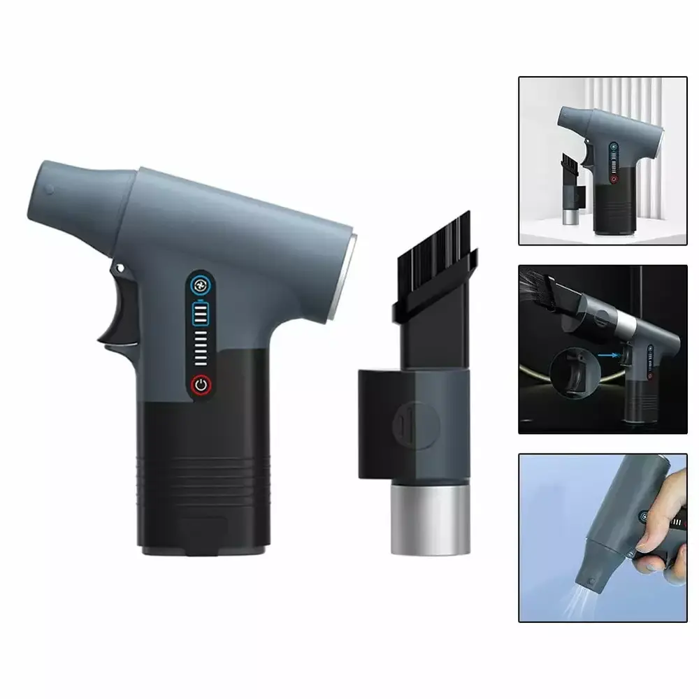 100000RPM Handheld Brushless Motor Jet Fan Turbo Dust Blower Air Duster Cleaning