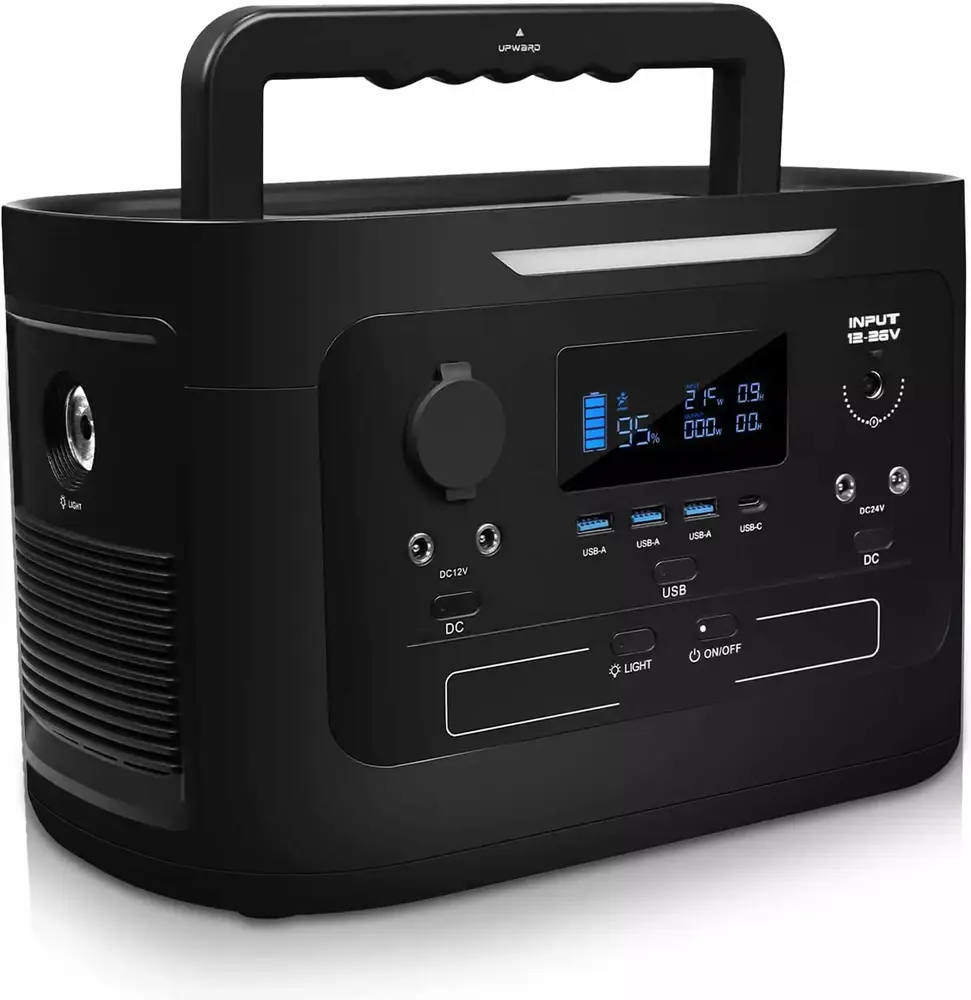 1000W Lithium Travel-friendly Power Station Battery Solar Generator Outdoor Camping US