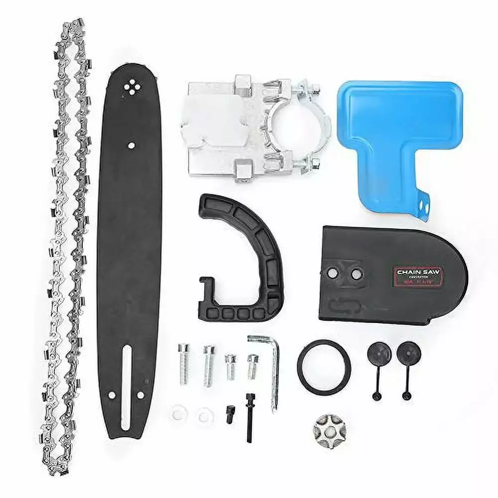 11.5 Inch Electric Chainsaw Converter Modifyer Set Angle Grinder to Chain Saw Garden Woodworking Tool