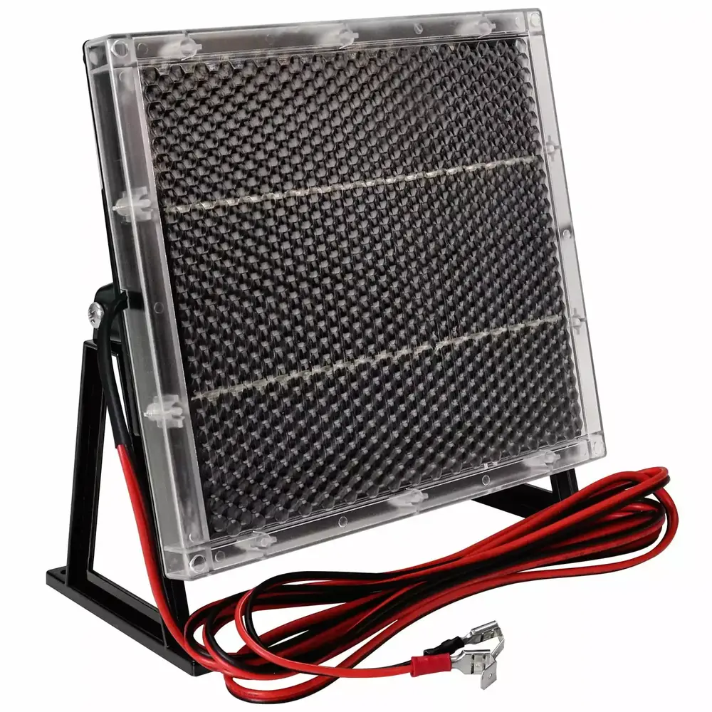 12V Solar Panel Charger for 12V 5Ah Garden Leaf Blower Battery