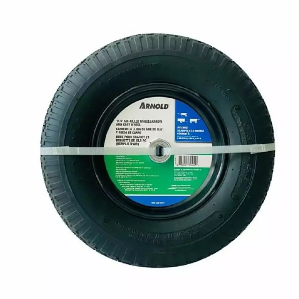 15.5 in. Wheelbarrow Wheel Steel - 350 lbs