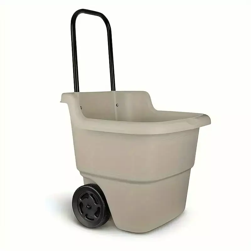 15 Gallon Resin Rolling Lawn and Utility Cart