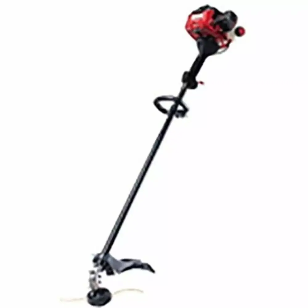 16 in. 2-Cycle 25cc Straight Shaft Gas Trimmer. Red & Black