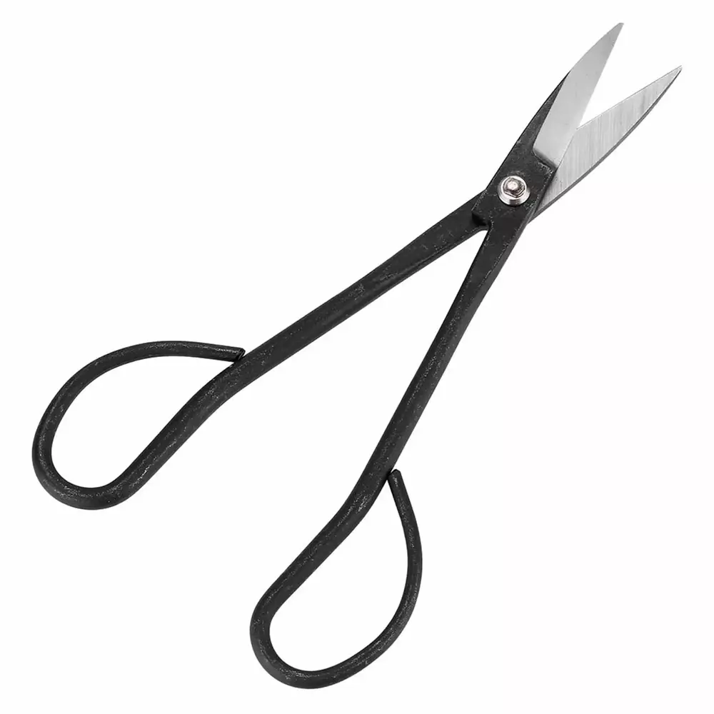 190mm Stainless Steel Garden Bonsai Scissors Shear Root Branch Trimming Pruning Tools Flying Clothing QINAN