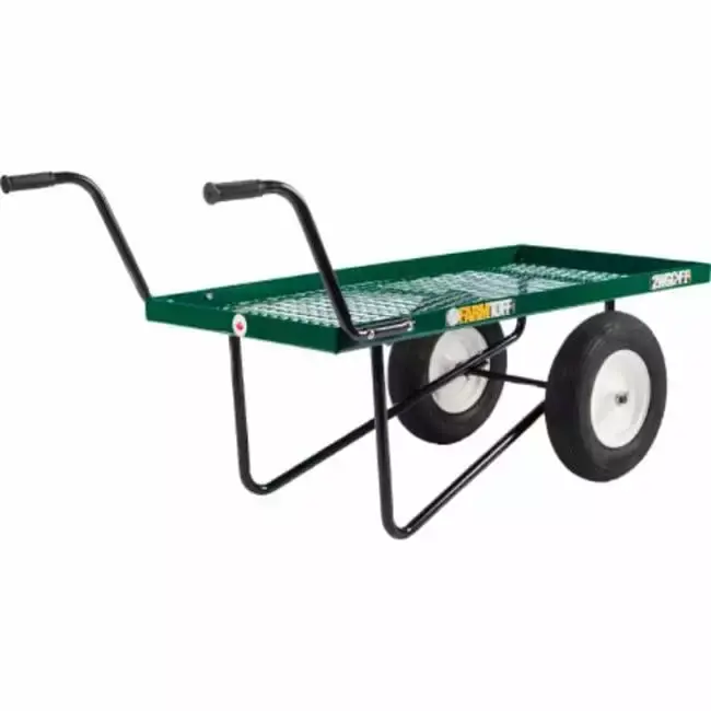 2 Wheel Deck Pushcart. Green