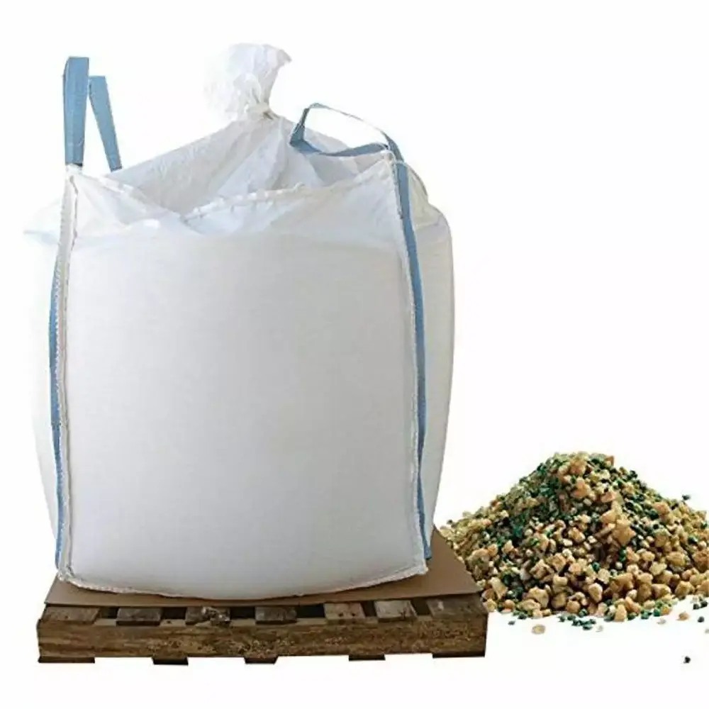 2000 lbs Skidded Super Sack of Coated Granular Ice Melt with Infutilized Traction Granules