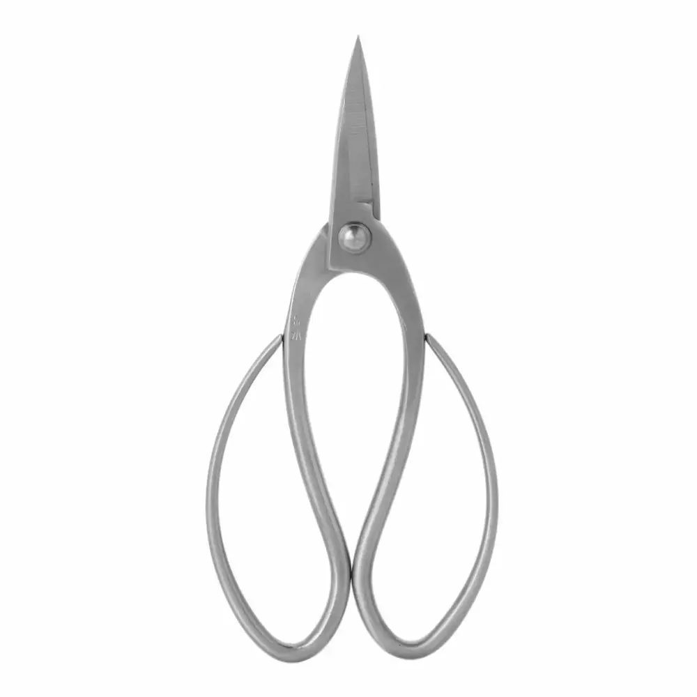 2024 190mm Stainless Steel Garden Bonsai Scissors Shear Root Branch Trimming Pruning Tools