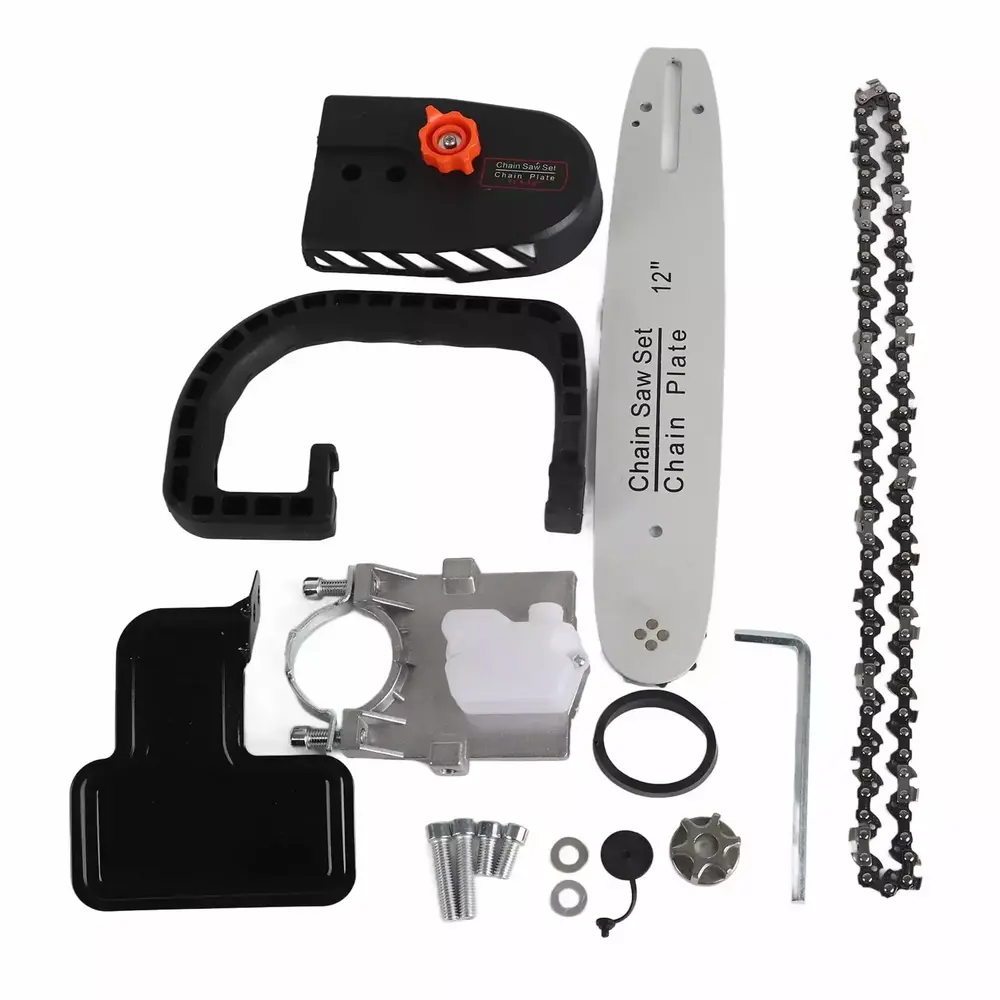 2024 Electric Chain Saw Stand Assembly Chainsaw Attachment Wood Cutting Tool for Angle Grinder M10 M12 M14
