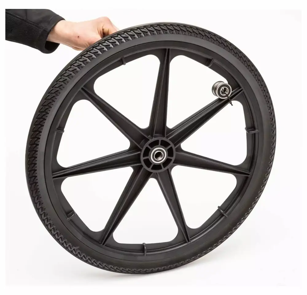 24 Flat Tire | Plastic Spoke Wagon And Garden Cart Wheel | Zazesaby