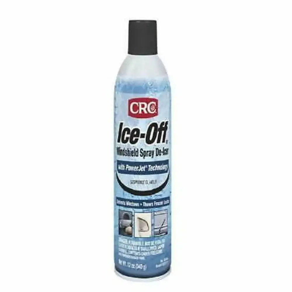 2PK CRC 05346 Ice-Off Aerosol Windshield De-Icer. 12 oz