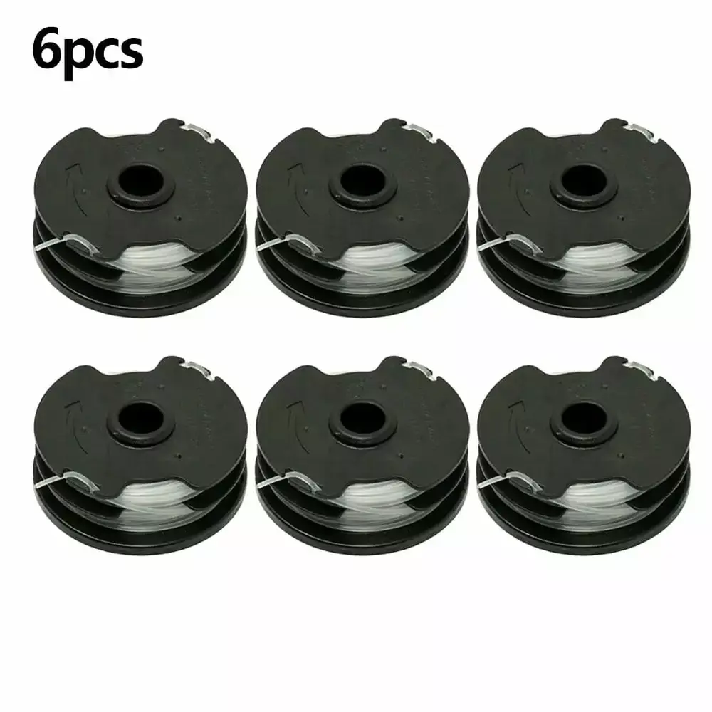 6*For Parkside Cordless Grass Trimmer Prta 20-Li C3 Ian351753 Replacement Spools