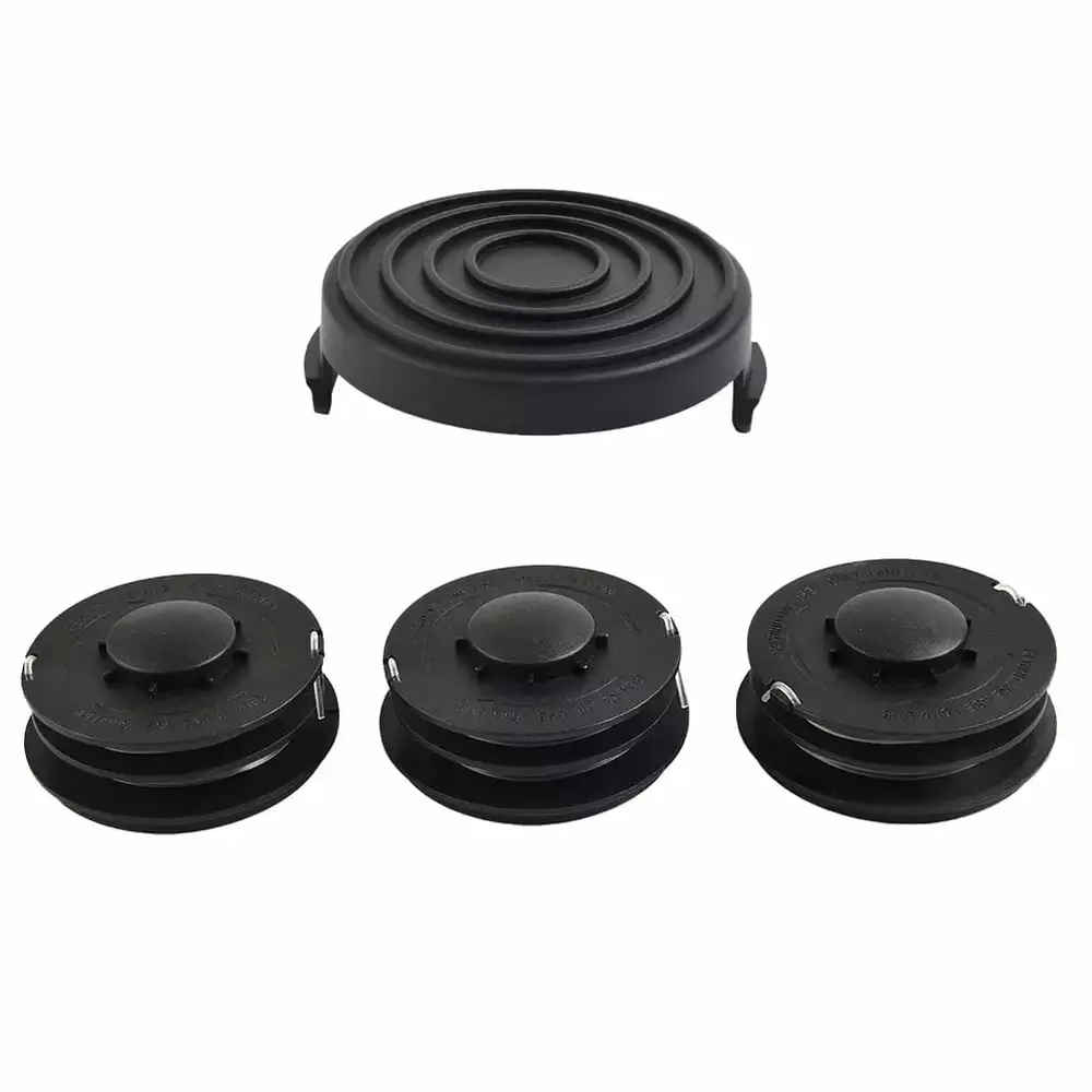 3 coils 1 hood suitable for EINHELL GC-ET 4530 electric lawn trimmer 450 watts