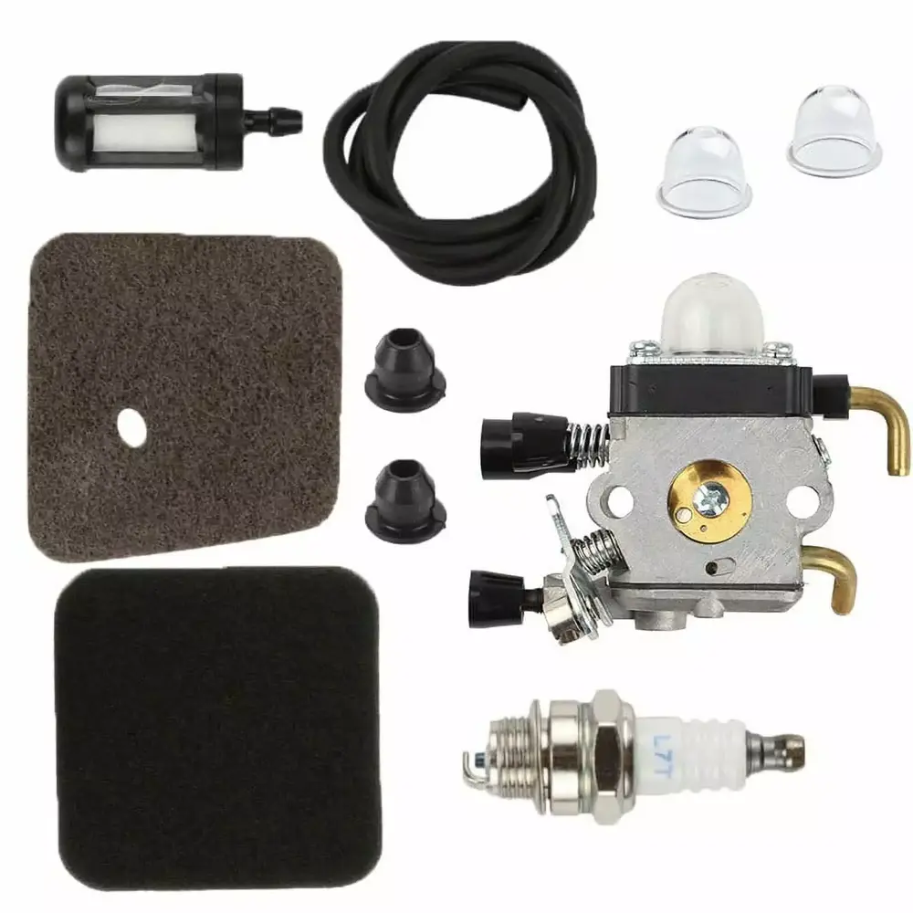 Carburetor & Fuel Line Filter Kit for Stihl hs45 Hedge Trimmer fc55 fs310