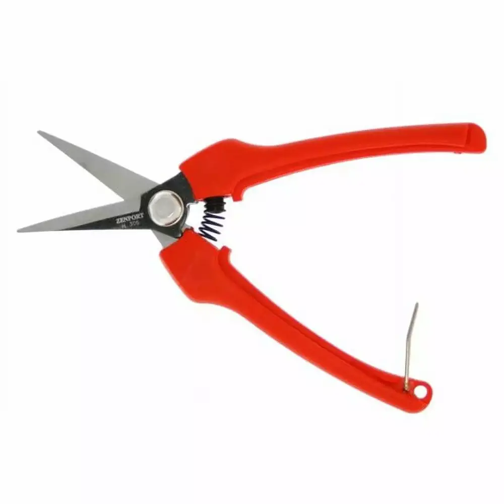 Euro Style Harvest Shear Curved Carbon Steel Blade