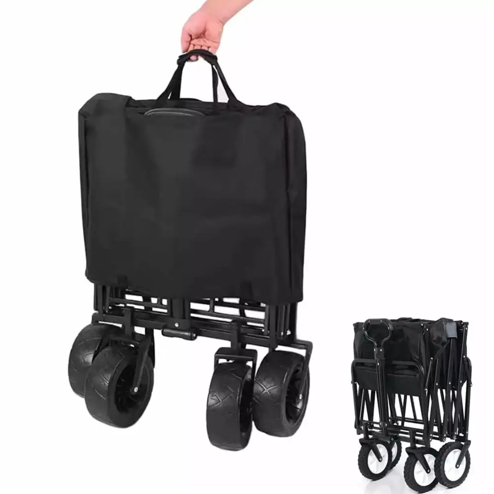 Folding Wagon Cover Storage Bag Fit for Outdoor Garden Cart Dustproof Accessory