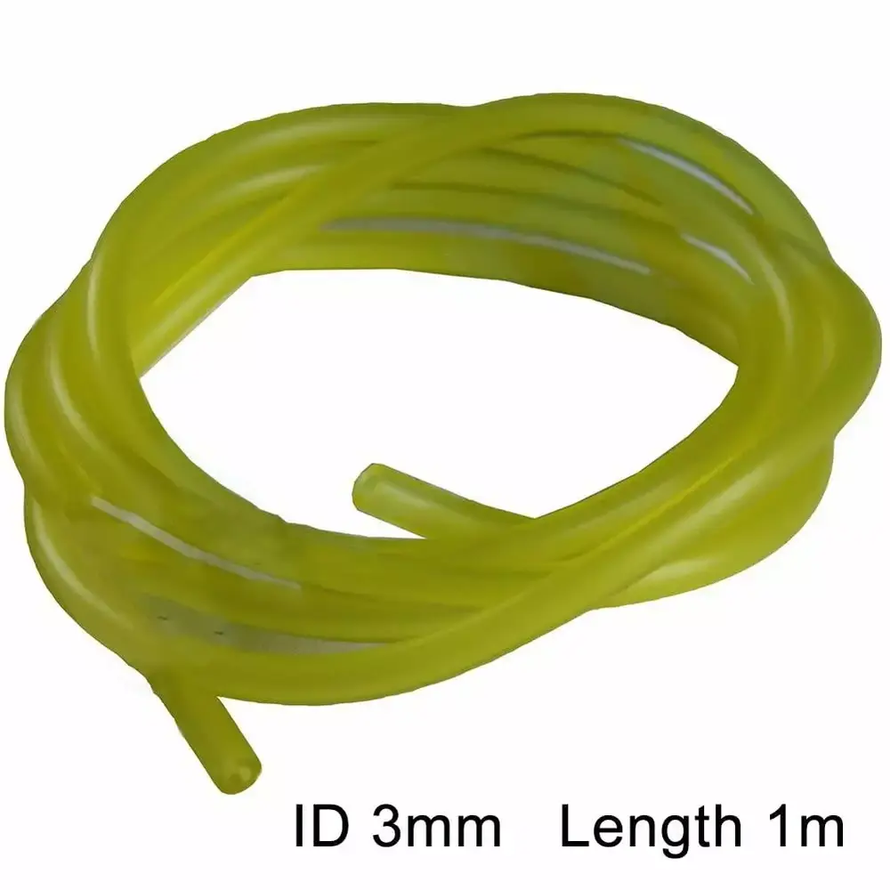 Fuel Petrol Pipe Hose Strimmers Chainsaws ID 3MM OD 5MM 1M Length