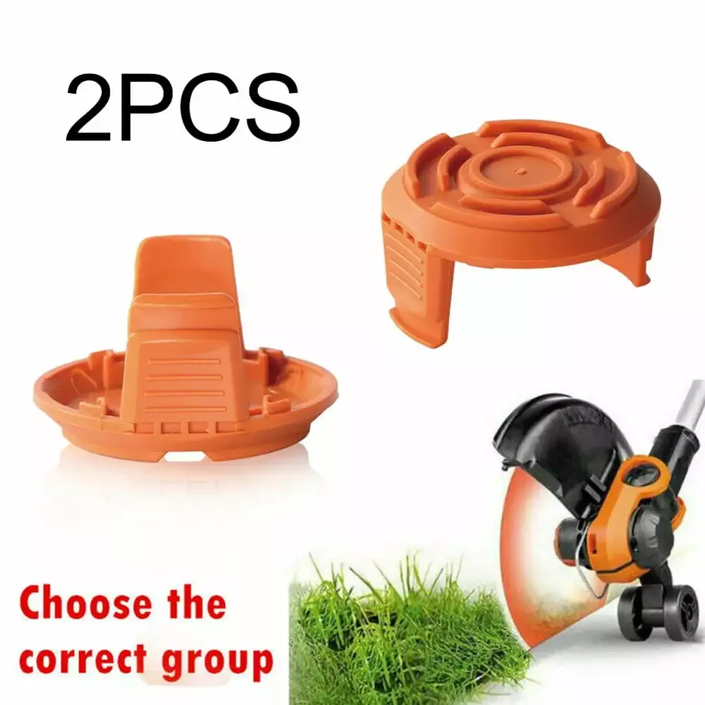 Goodhd 2Pcs Spool Cap Cover 50006531 for Cordless Grass Trimmer WG151