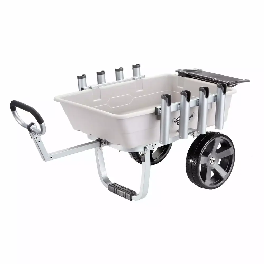 Gorilla Carts 200 Pound Capacity Heavy Duty Poly Fish & Marine Utility Cart
