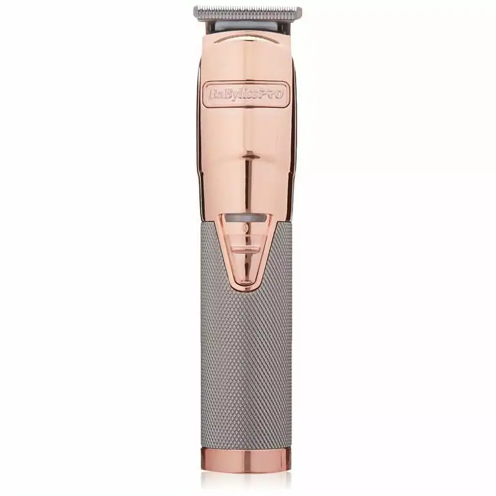 Metal Lithium Trimmer with Adjustable Zero-Gap Tool Included. Rose Gold