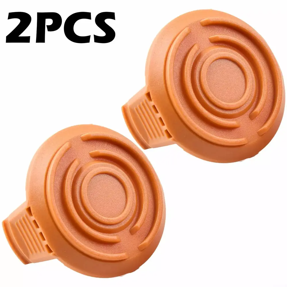 New 2pcs Spool Cap Cover 50006531 for Cordless Grass Trimmer WG151