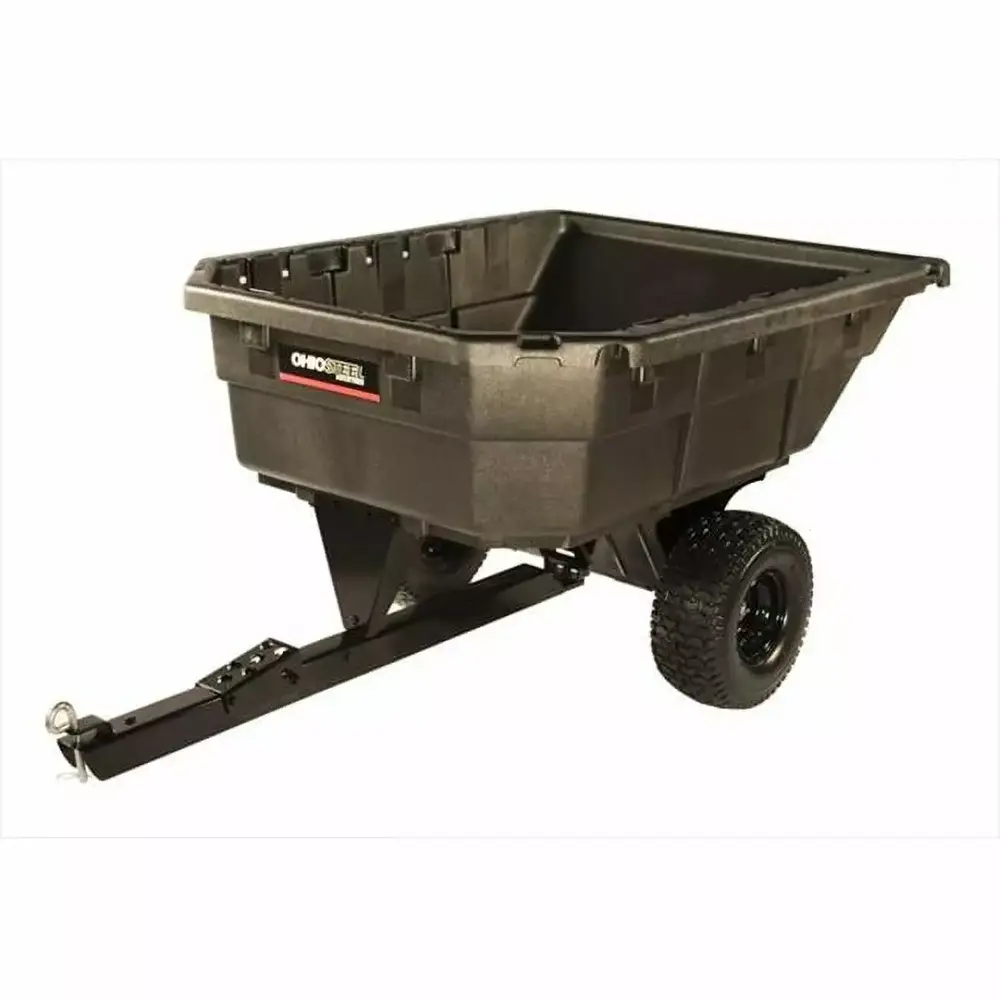 Ohio Steel 15 CF Heaped Cap Tractor Attachment Cart