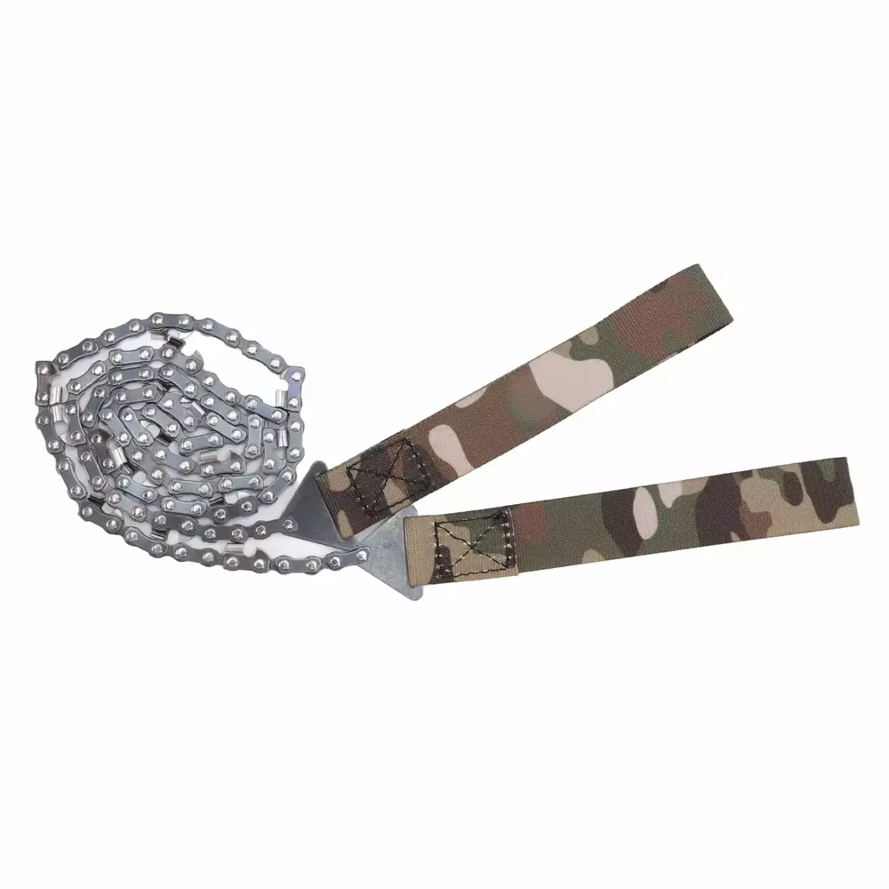 Travel-friendly Pocket Chainsaw 36 Inch Thin Teeth Hand Pulled Saw Manual Pruning Chainsaw for Outdoor Survival Camping