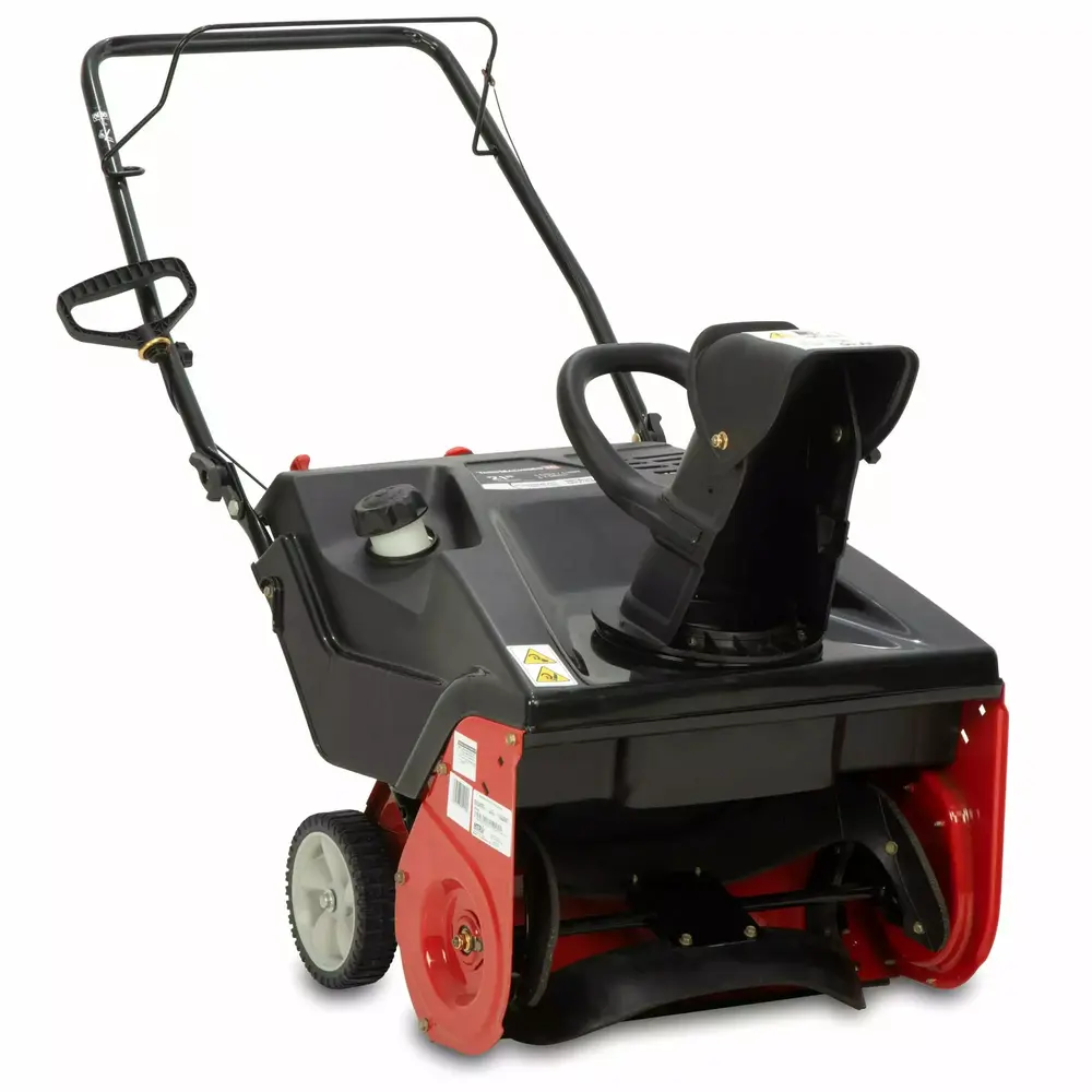 (Restored) Yard Machines 21 Single-Stage Gas Powered Snow Blower with 123cc Powermore Engine (Refurbished)