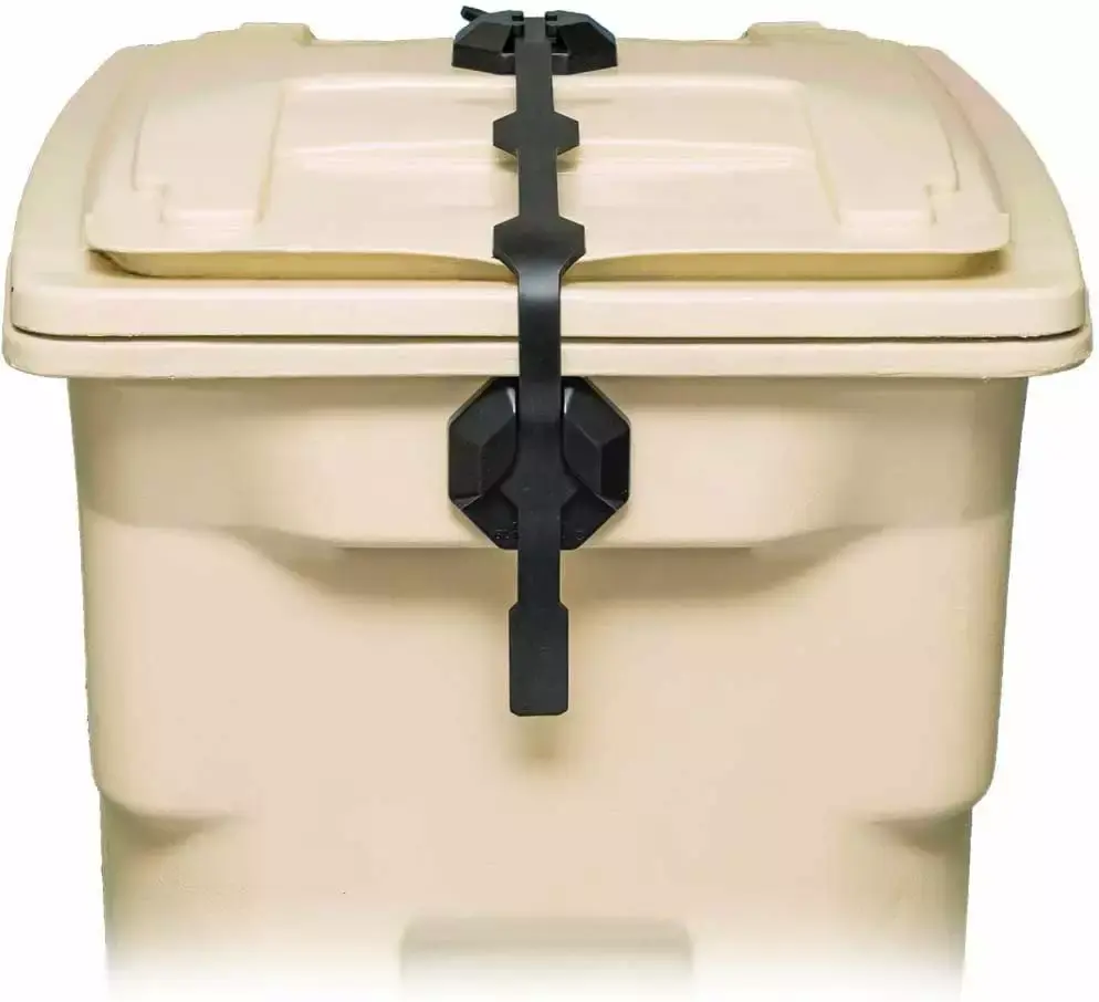 Strong Strap - Universal Garbage Can Lid Lock Utility Strap