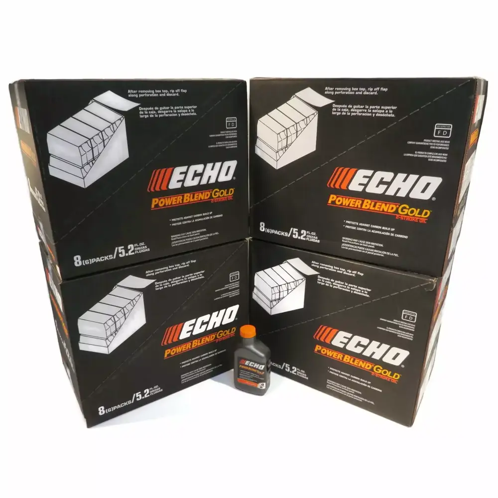 (192) OEM ECHO Oil 5.2 oz Bottles For String Weed Hedge Trimmer Leaf Blower Chainsaw