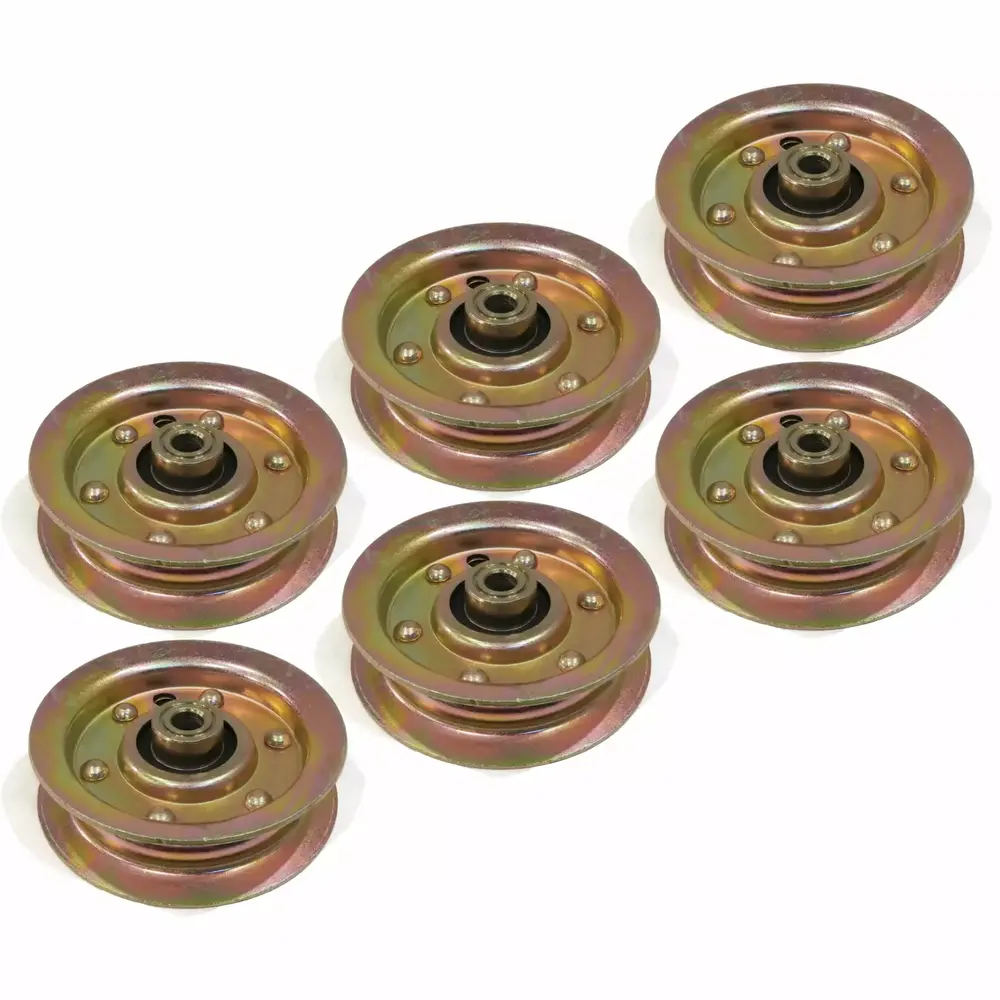 (6) Flat Idler Pulleys for Cub Cadet MTD 131494 690-130-0006 6901300006 Tractors