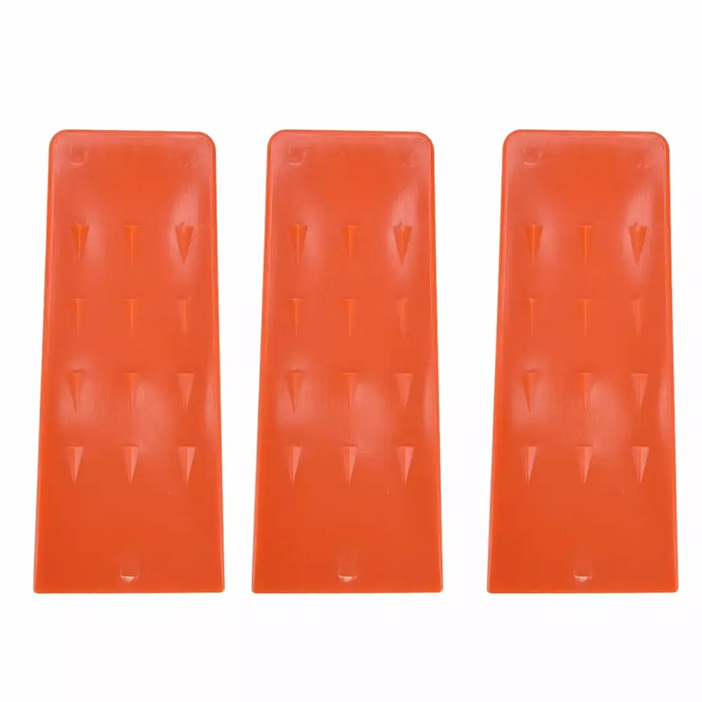 YanMaoYi 3pcs 8in Felling Wedges Spiked Plastic Protect Logging Tools for Chainsaws Tree Cutting