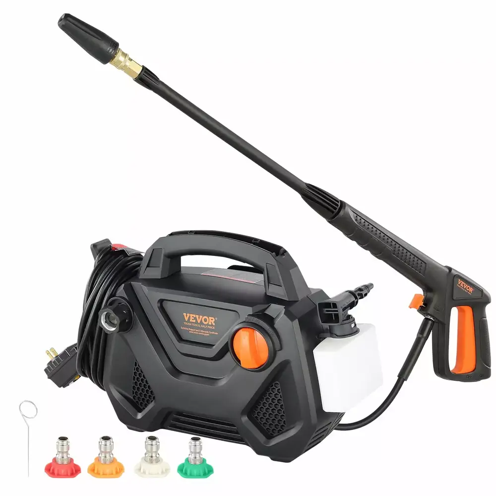 ZGBY Electric Pressure Washer 2150 Psi Travel-friendly Power Washer 1.85Gpm 20Ft Hose