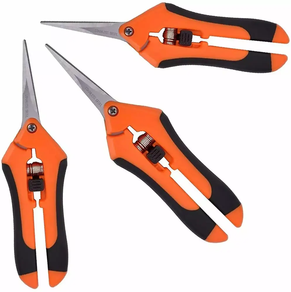 ZHXNE Pack Pruning Shears. Hand Gardening Shears with Precision Stainless Steel Straight Blades
