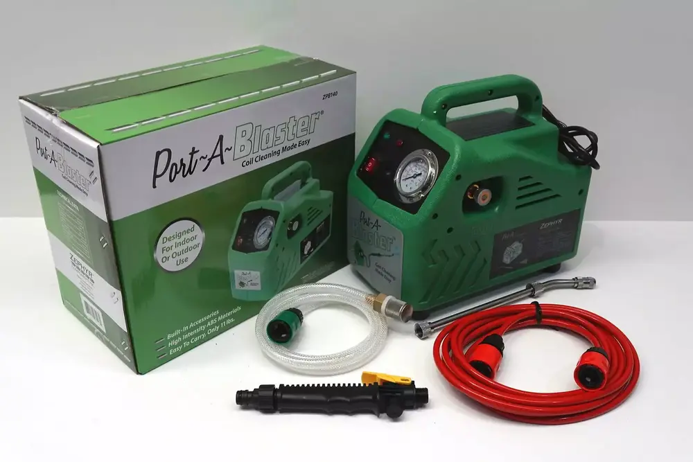 ZPB140 Port A Blaster HVAC Coil Cleaning Travel-friendly Pressure Washer