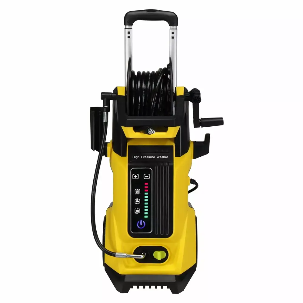 Zimtown High Pressure Washer Car Wash Machine. 3800PSI Max 2.6 GPM. 4 Quick Connect Nozzles. Soap Bottle