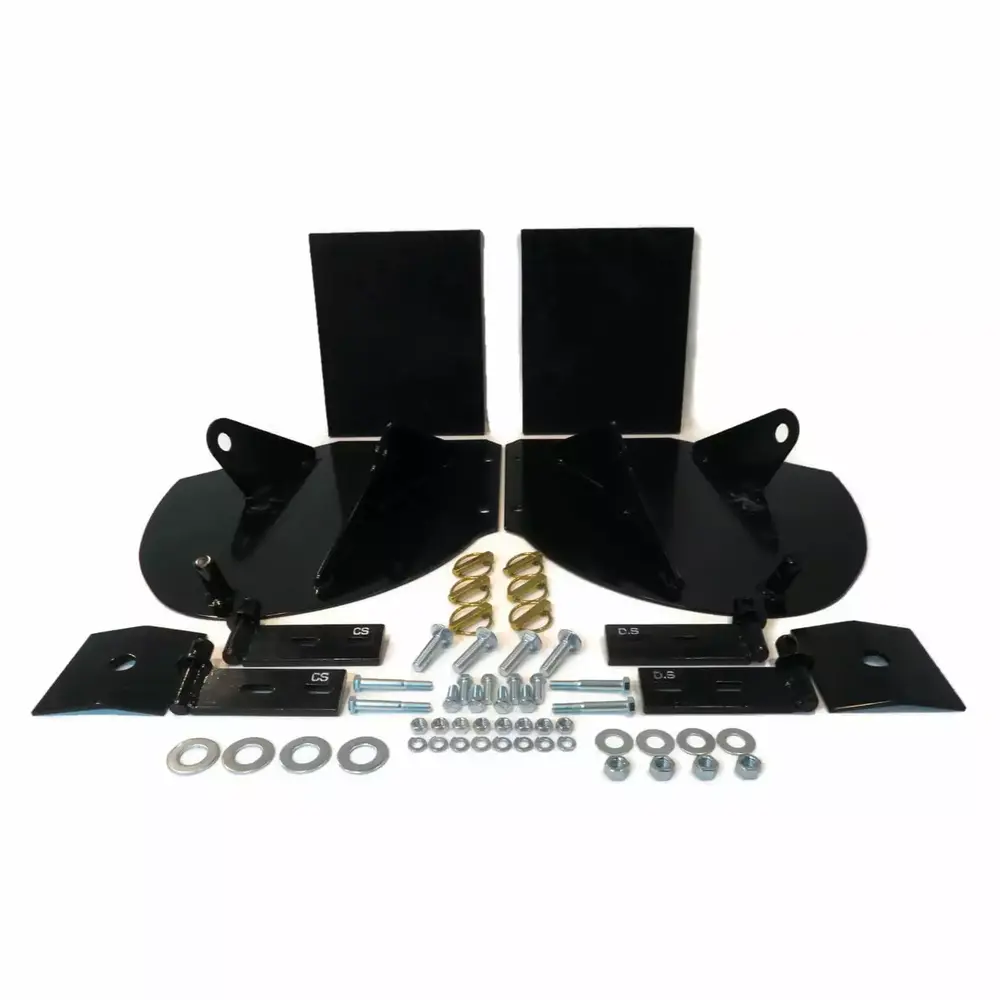 (Pack of 2) Buyers Products Snowplow Pro-Wing Blade Extension Kit for Hiniker