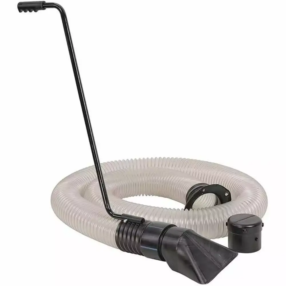 4 . x 10 ft. Universal Wood Chipper. Shredder & Mulcher Leaf Vacuum Kit Marco Frio