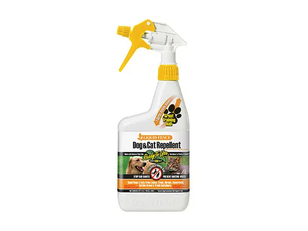 Liquid Fence Dog and Cat Repellent Ready-To-Use 1 Quart Yard Protection