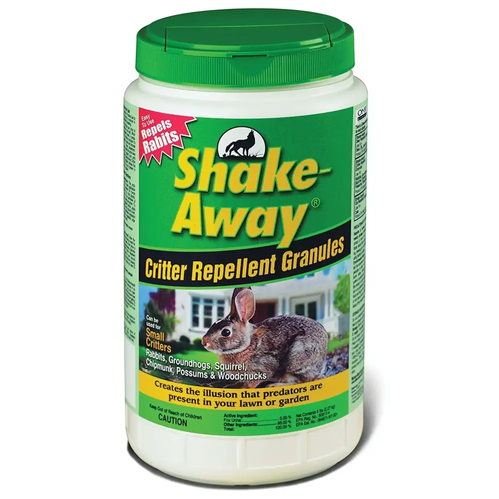 Shake-Away 5006258 Fox Urea Granules Rabbit Small Critter Repellent 5 Lb