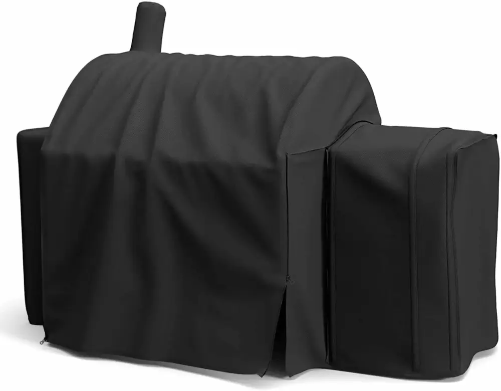 SHINESTAR Grill Cover Char-Griller 2137 Outlaw and Kingsford Barrel - Heavy Duty 600D Waterproof Smoker Cover Generic