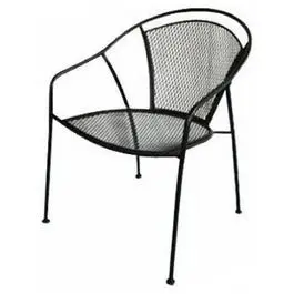 Uptown Patio Bistro Chair Steel Mesh Outdoor Dining Chair Garden Various