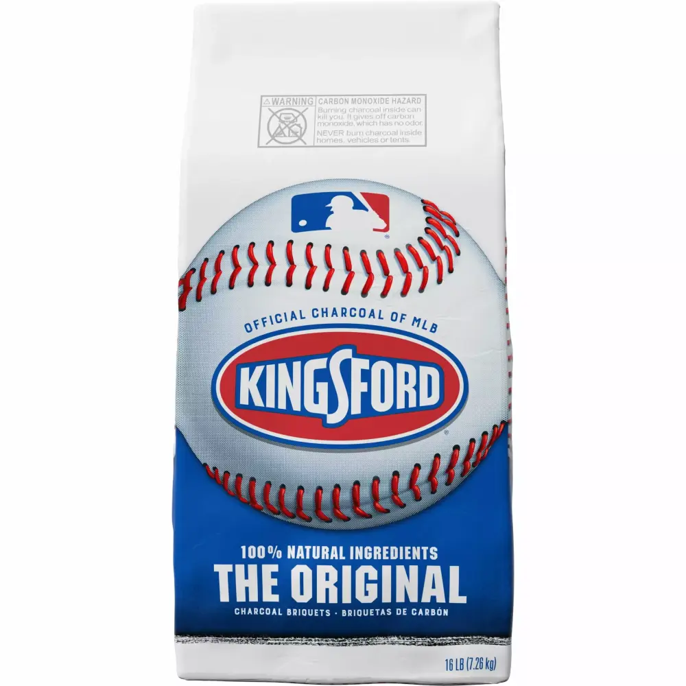 Kingsford Original Charcoal Briquettes 16 Pound MLB Limited Edition Bag - Collectible BBQ Fuel