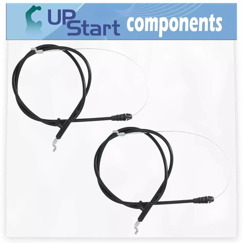 2-Pack 946-04661A Control Cable Replacement Yard Man 11A-A24Z255 (2011) Push lawn Mower - Synergistic 746-04661A Stop Cabl...