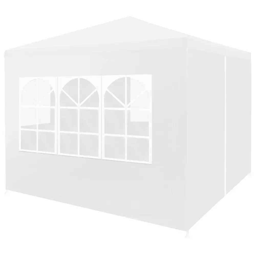 Party Tent 9'10 x 9'10 White Outdoor Event Canopy Gatherings