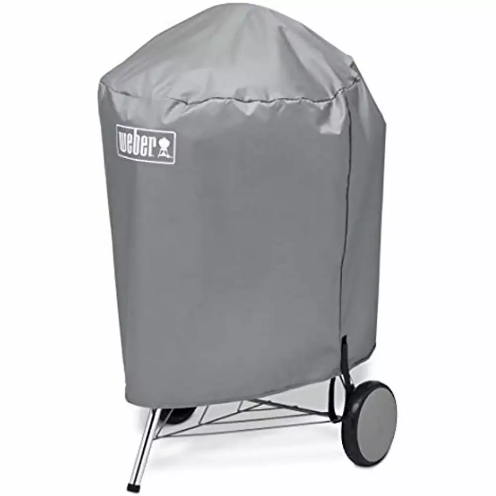Weber 22 Inch Charcoal Kettle Grill Cover - Classic Fit Waterproof BBQ Protection Littleants