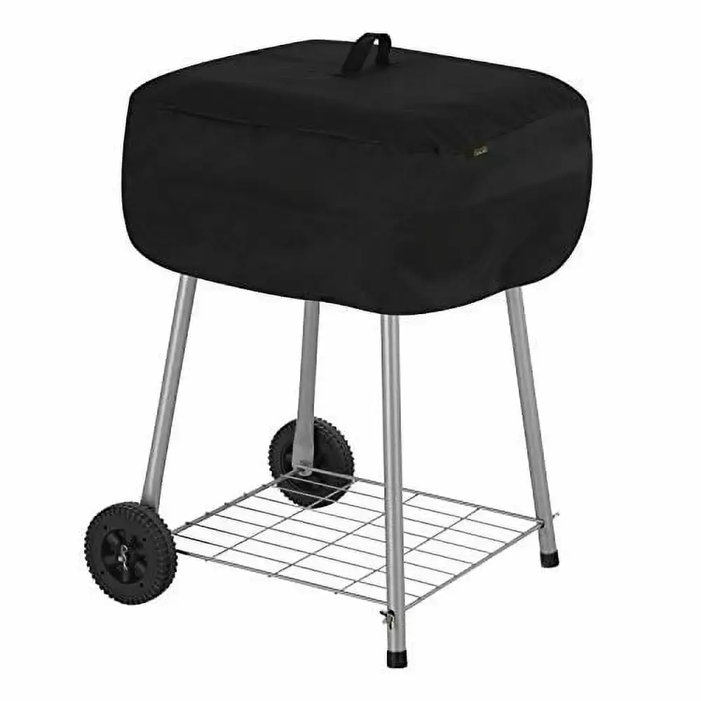 Modern Leisure 2974 Chalet Walk--Bout Charcoal Grill Cover - 21.5 x 21.5 x 14.5 Inches Water-Resistant Black