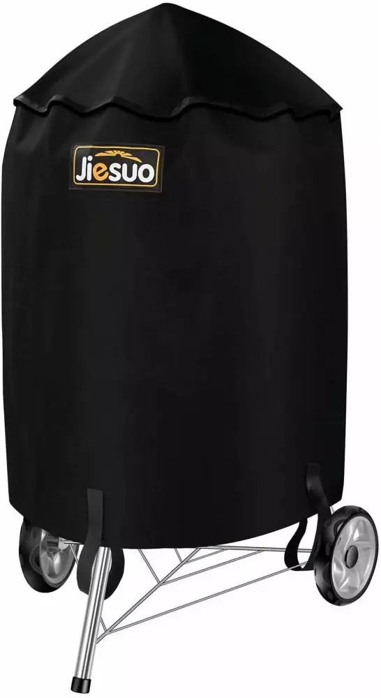 ZHXNE Heavy Duty Waterproof Grill Cover Weber Charcoal Kettle 58CM