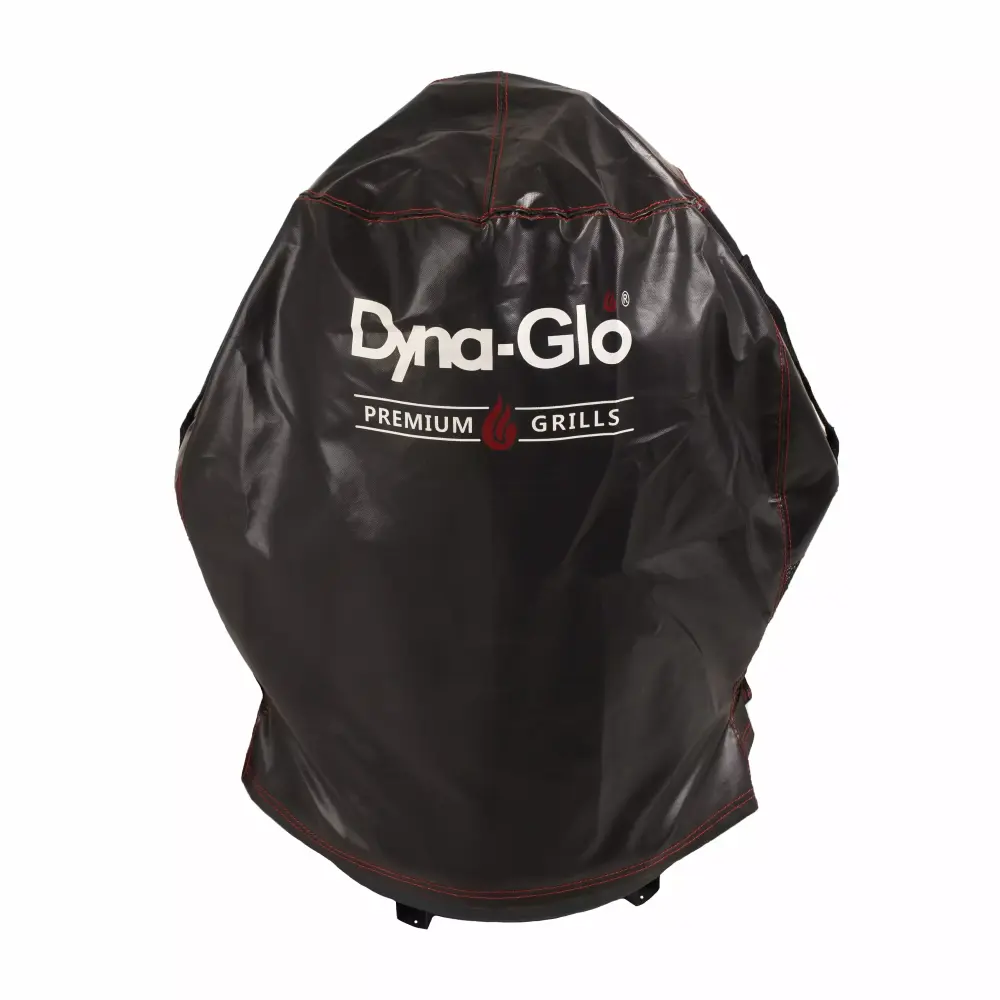 Dyna-Glo DG376CSC Black Space-saving Charcoal Smoker Cover Durable Outdoor Protection
